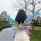 Girls Electrical Butterfly Wings With Luminous Lights Moving Fairy Wings